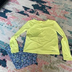 Little girls workout outfit
